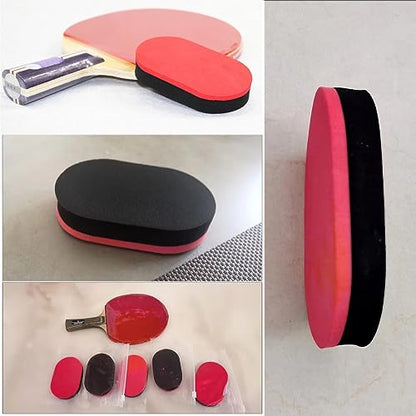 3 Pack Ping Pong Paddles Cleaning Sponge Replacement Dust Remover Foam Squeegee for Table Tennis Racket Rubber Cleaner Spray Pingpong Balls Paddle Maintenance Care Kit