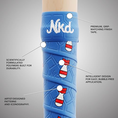 Naked Grips Iconic Collection | 1mm Baseball & Softball Bat Grips - color: Nuke