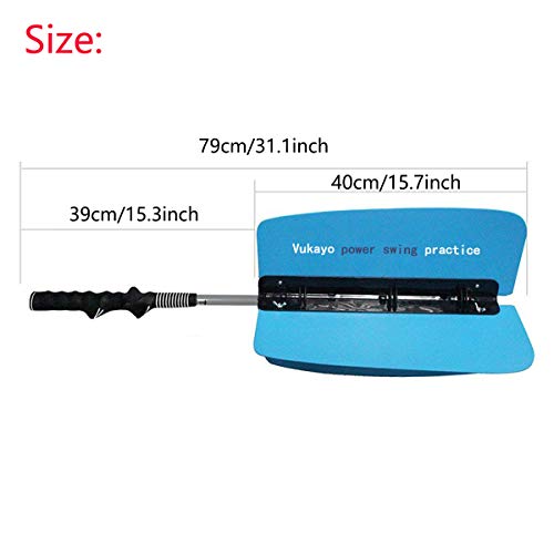 Golf Power Resistance Trainer,Golf Swing Training aid Fan for Golf Power Swing