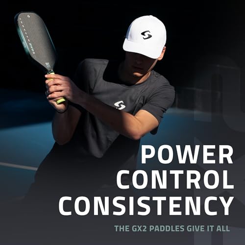 Gearbox GX2 Pickleball Paddle - Carbon Fiber Face, SST 2.0 Power Core, High Spin & Control for an Exceptional All Around Paddle