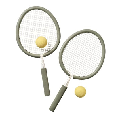 SUNNYLiFE Foam Beach Paddles, Seagrass, PP and NBR, 18.11x10.63x1.18 in, 1.1 lbs, 2 Players