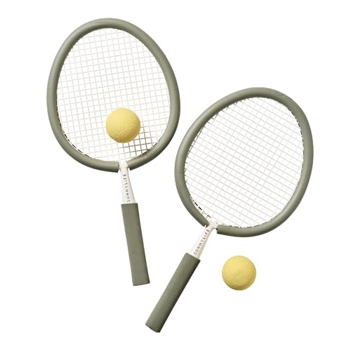SUNNYLiFE Foam Beach Paddles, Seagrass, PP and NBR, 18.11x10.63x1.18 in, 1.1 lbs, 2 Players