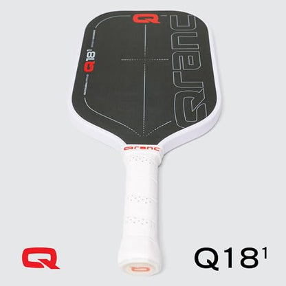 Qranc T700 Pickleball Paddle, Carbon Fiber and Glass Fiber, with PP Honeycomb Core, USA Pickleball (USAPA) Approved - style: Control / 18mm