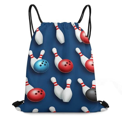 Beam Backpack Drawstring Sack Large Capacity for Soccer Basketball Sports Workout Equipment Travel, Bowling Ball Bags - color: Picture (744)