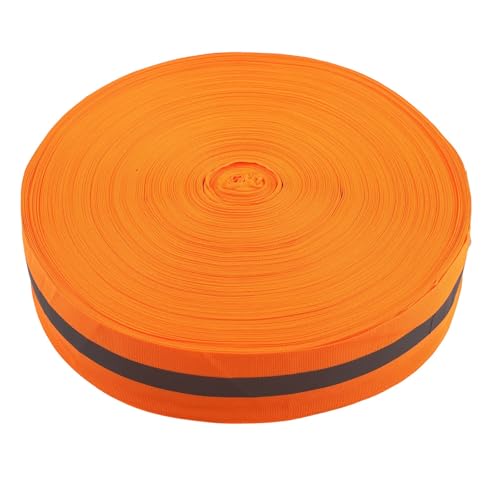 3.3ft Reflective Sports Boundary Tape Polyester Webbing for Beach Volleyball Track Finish Line Running Field Marking Green