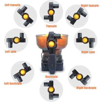 Portable Table Tennis Robot, Automatic Table Tennis Serving Machine, Table Tennis Trainer, for Beginners Enthusiasts