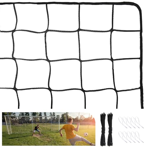 15x30ft Golf Net(4 Buttons, 10 Straps and 1 Rope), 10x10ft Soccer Net(Installation Rope Included), 7x7ft Golf Side Net(2 Park) - size: 10x10 feet