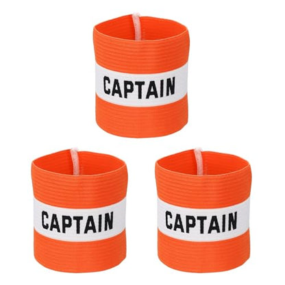 Captain Armband Soccer Captain Arm Bands Elastic Adjustable Leader Armbands Team Sport Rugby Player Band