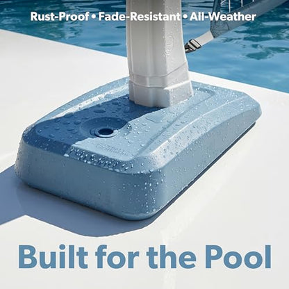 Coast Modern Pool Volleyball Net - Premium Volleyball Pool Game Set for Adults & Family - Accessories Included