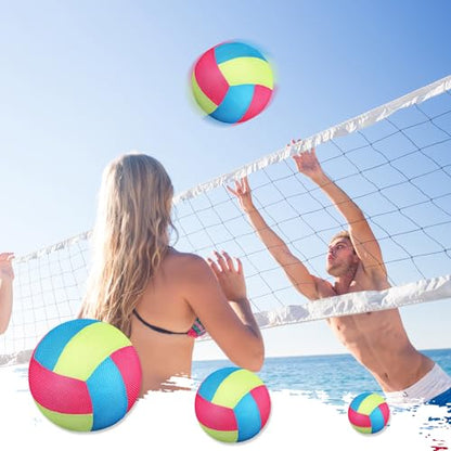 Threan 8.5 Inch Waterproof Pool Volleyball with Grip Technology Water Beach Pool Volleyball for Adults Outdoor and Indoor Activities