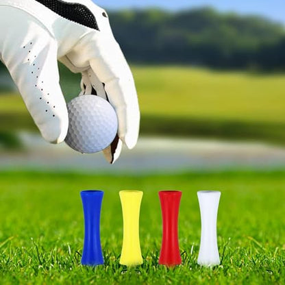Golf Tees Plastic 100 Count 3-1/4, 2 3/4 inch Tall Step Down Tees Golf - Mixed Color - size: 83mm
