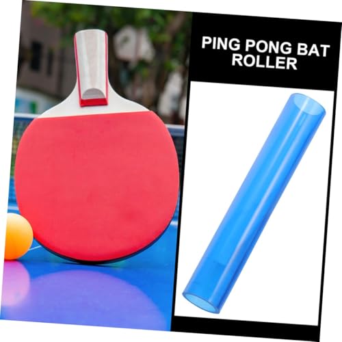 BESPORTBLE 2Pcs Table Tennis Paddle Rubber Roller Stick Professional Plastic Racket Press Tool for Easy Maintenance and Application for Table Tennis Enthusiasts