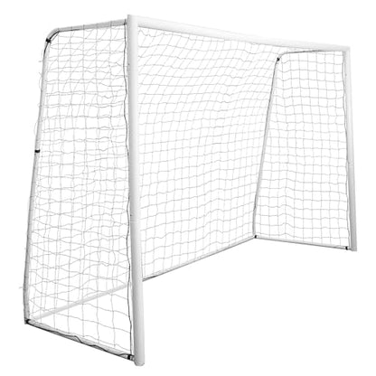 Aoneky 10x6.5ft Backyard Soccer Goal with Net - Alloy Steel Frame, Official 5v5 Size for Family Fun and Practice, Easy Assembly Portable Sports Game
