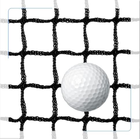 Amazgolf Golf Net,10Ft,15Ft,20Ft,25Ft, 30Ft, 40Ft Golf Practice Net,Sports Practice Barrier Net, Heavy Duty Ball Netting Golf Hitting Net, DIY Ball Net,Baseball Net Hockey Net and Chipping Net - size: 10*30ft