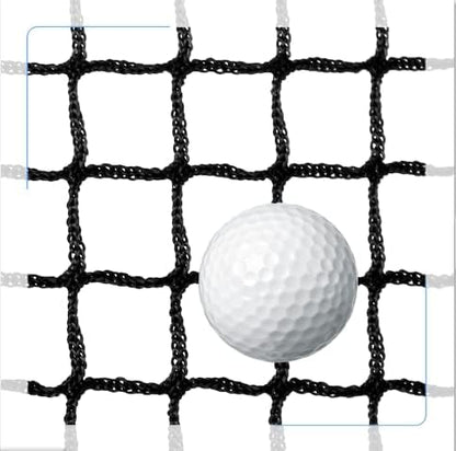 Amazgolf Golf Net,10Ft,15Ft,20Ft,25Ft, 30Ft, 40Ft Golf Practice Net,Sports Practice Barrier Net, Heavy Duty Ball Netting Golf Hitting Net, DIY Ball Net,Baseball Net Hockey Net and Chipping Net - size: 10*30ft