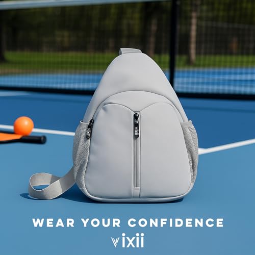 Pickleball Bags for Men and Women - Youth Pickleball Sling Bag for Men and Women, Unisex Adjustable Sling Bag
