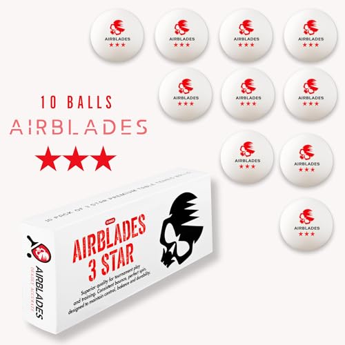3 Star Ping Pong Balls | High Performance, Table Tennis Balls for Tournament Play & Training | Advanced ABS Plastic | Regulation Standard Ping Pong Balls