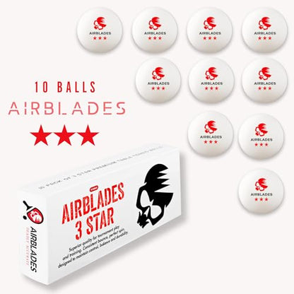 3 Star Ping Pong Balls | High Performance, Table Tennis Balls for Tournament Play & Training | Advanced ABS Plastic | Regulation Standard Ping Pong Balls