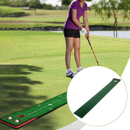 Golf Putting Mat with Ball Return - Indoor Putting Green for Practice & Skill Improvement
