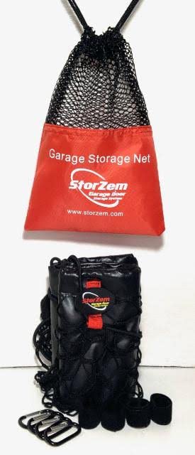 Garage Door Storage Net- Truck Accessories - Truck Bed Organizer- Toy/Sports/Fishing/Equipment Storage- Cargo Netting Hidden Storage