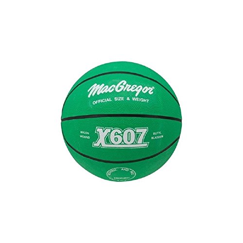 MacGregor Multicolor Basketball - color: Green, size: Official