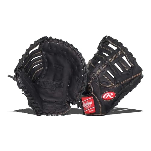 Rawlings | Renegade Youth Baseball Glove | First Base/Catcher's Mitts | Multiple Styles - color: Single Post Double Bar Web - Black, size: 11.5" | 1B Mitt | Ages 6 - 9