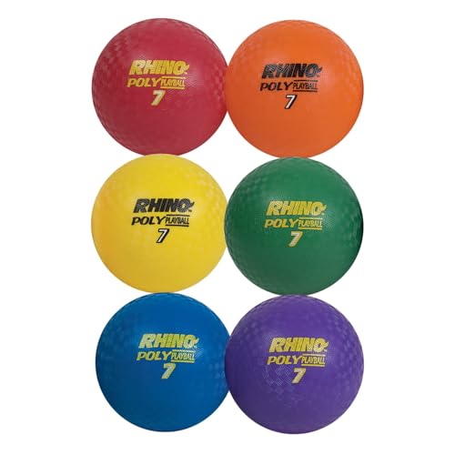 Champion Sports Poly Playground Ball Set - size: 7-Inch Diameter