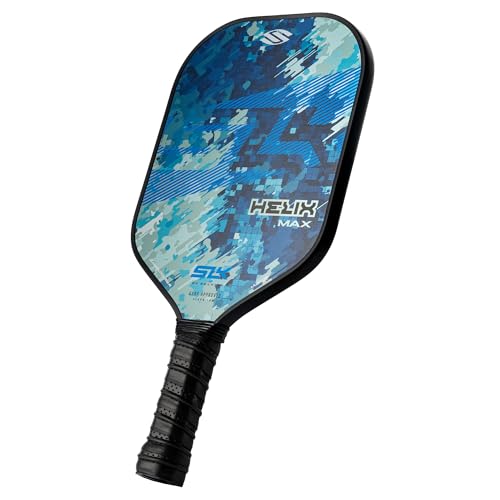 Selkirk Sport SLK Helix Pro Pickleball Paddle | Thermoformed Carbon Fiber Pickleball Paddles with Carbon Fiber & Fiberglass Hybrid Face | Unmatched Control - color: Camo Glitch