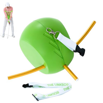 The Connector Golf Training Aid, Upgraded Golf Swing Trainer Ball for Posture Correction Practice, Portable Golf Training Aid Golf Swing Aid Golf Training Aids Tool for Golfers and Beginners