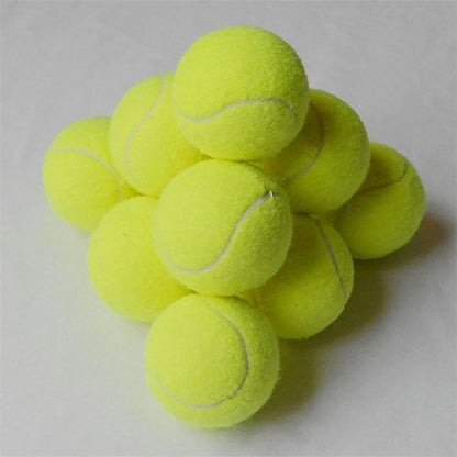 Practice Tennis Balls, Standard Training Exercise Tennis Balls, Rubber Balls for Beginners, Pack of 15