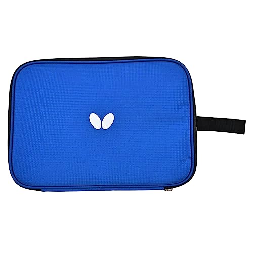 Butterfly Royal DX Case | Durable Material with Padded Front and Back Panels | Holds Two Paddles | Royal Blue Color Available | Professional Accessory