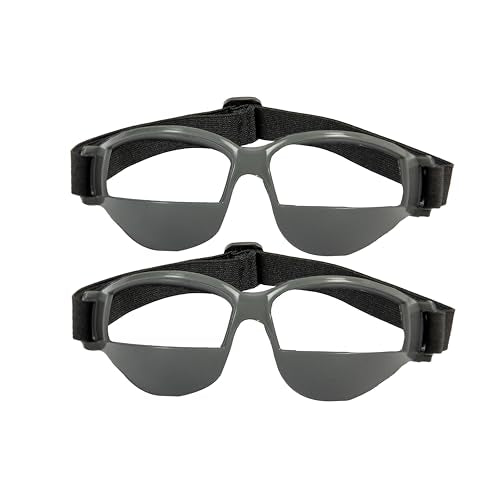 TAG Basketball Training Aid - Dribble Blinder Goggle Training Aid for Practice - 2 Count
