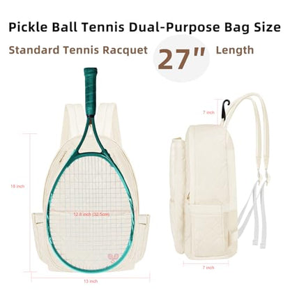 Tennis Bag for Women,Tennis Racket Bags for Women Men for Gym Bag,Waterproof Sling Tote Bag for Pickleball,Badminton Backpack,Cute Gym Bag for Women Duffle Bag,Training,Travel