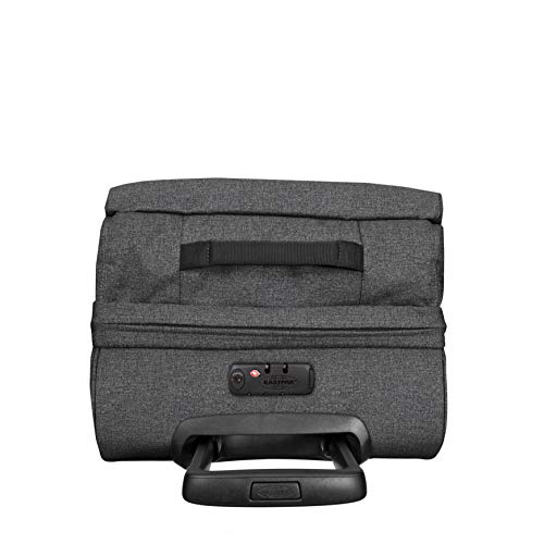 Eastpak Tranverz L – 121L Large Wheeled Luggage with Dual Compartments, TSA Lock, Compression Straps & Smooth-Wheeling System, Black Denim