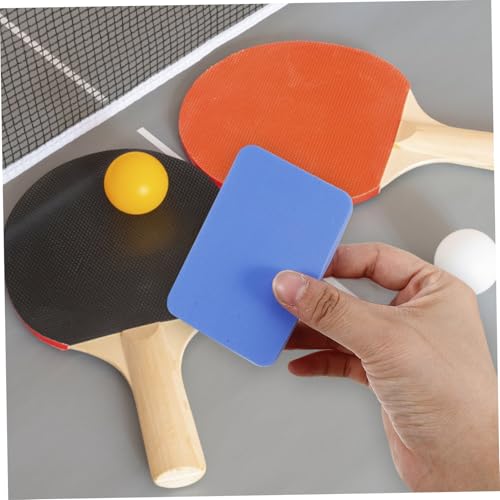 Gentle Bristle Racket Cleaning Sponge Table Tennis Paddle Cleaner Reusable Portable Outdoor Bat Cleaner