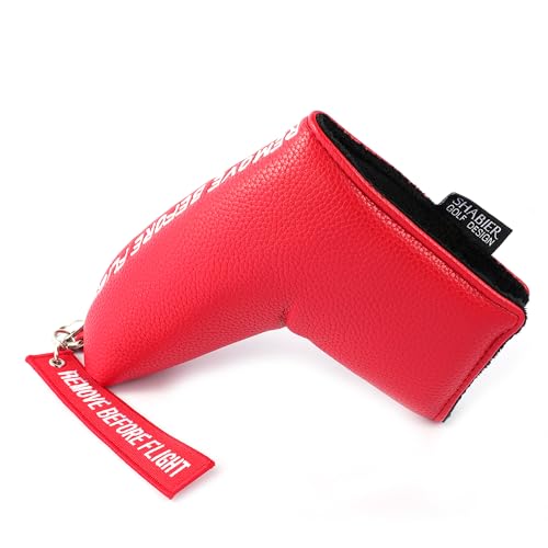 Golf Head Cover with RBF Design for Golf Club - size: for Blade, style: Red