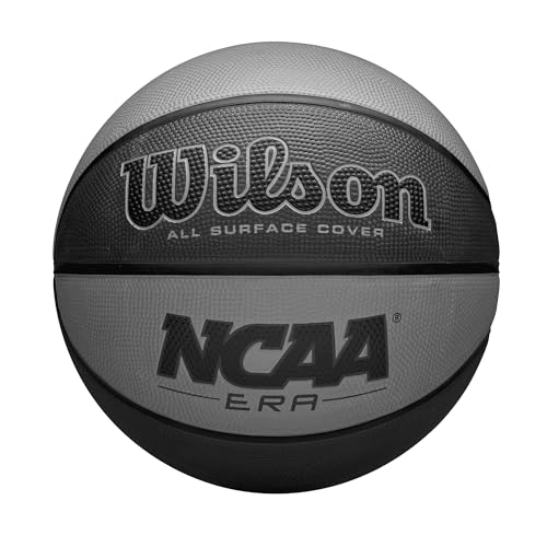 WILSON NCAA Era Basketballs - Size 5, Size 6 and Size 7 - color: Grey, size: Size 7 - 29.5"