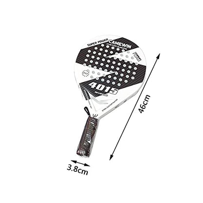 Zonster Racket Beach Tennis Carbon Glass Fiber Men Women Beach Sport Tennis Paddle Racket Professional Beach Racket with Cover Bag