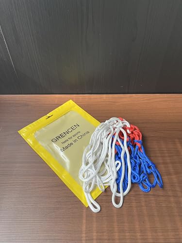 GRENCEN Nets for Sports, Basketball Net Outdoor,12 Loops Professional Heavy Duty Basketball Net Replacement