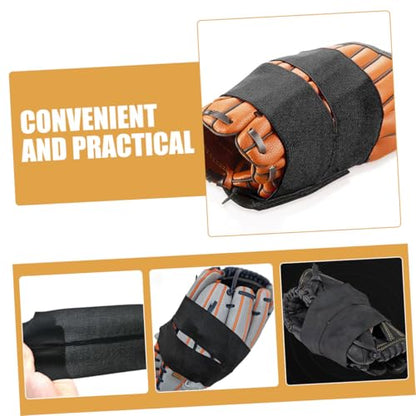 Totority 4pcs Baseball Glove Protector Glove Straps Kit Polyester Mitten Wrap Lacing