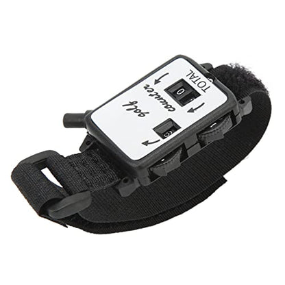 Scour Counter Watch Manual Stroke Keeper Portable Golf Score Tracker Wrist Wearable for Golfers Plastic 4PCS Set