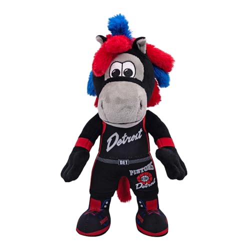 Bleacher Creatures Detroit Pistons Hooper 10" NBA Mascot Plush Figure - A Mascot for Play or Display - color: Detroit Pistons Hooper V2, size: 10 Inches