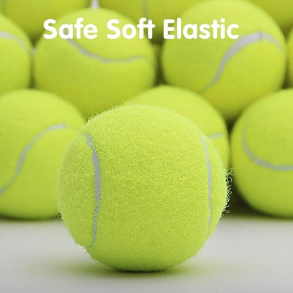 MEKAPLE 6 Pack Mini Tennis Balls for Pet Playing Fecth, 2 inch Dogs Training Tennis Balls for Small Size Dogs, Interactive Dog Playing Balls Fits 2 inch Automatic Dog Ball Launcher