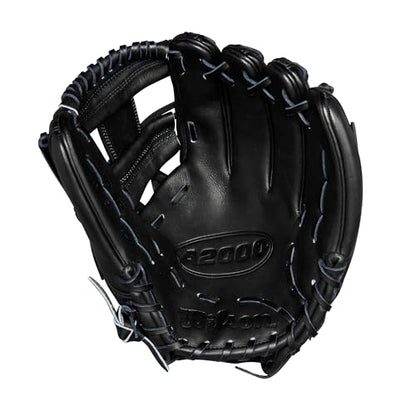 Wilson 2024 Classics Series A2000 Baseball Gloves - color: Black/Yellow, size: Infield - 11.75"
