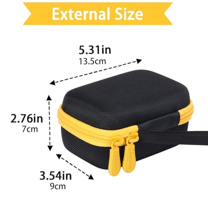 for Fanttik X8 Nano/X9 Nano Electric Ball Pump Hard Case,Air Pump Organizer for Air Tube and Adaptor(Case Only)