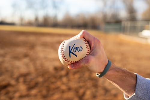 Kore Soft Softball – Hand-Stitched Real Feel Foam Softballs | Safe Indoor & Outdoor Practice Ball for Backyard Play - size: Pack Of 1