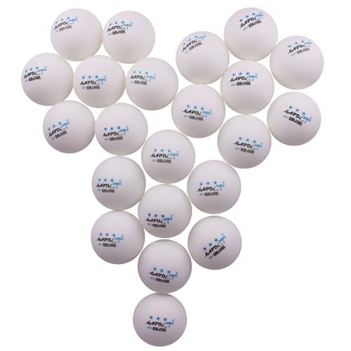 MAPOL 60/22 Count 3-Star 40+ Premium Ping Pong Balls Advanced Practice Table Tennis Ball - color: white,22-pack