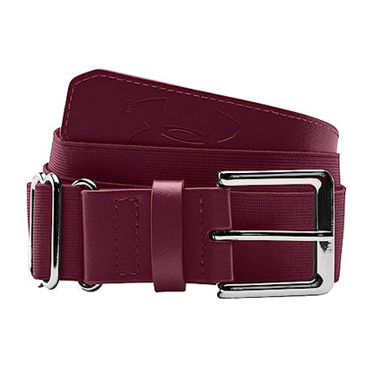 Under Armour Boys' Baseball Belt - color: Maroon (609)/Maroon, size: One Size