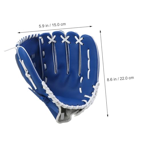 HEALLILY PU Infielder Baseball Glove Lightweight Softball Mitt for Youth Pitchers Training Gloves Resistant to Impact and Tear