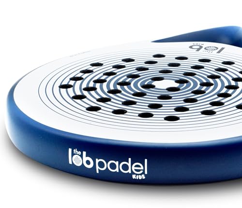 Kids 3K Carbon Fiber Padel Racket | Round Shape for Control | Lightweight and Great Power